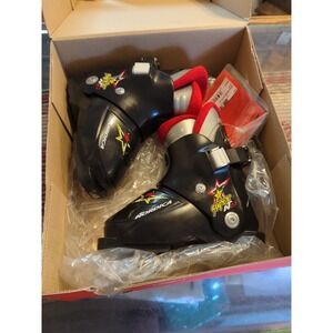 NEW Nordica Super N01 S KIDS/BOYS/GIRLS US 10.5 Youth Ski Boots 165